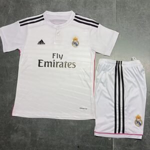 2014-2015 Real Madrid Home Kids Retro Jersey