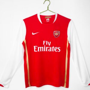 2006-2007 Arsenal Home Retro Long Sleeve