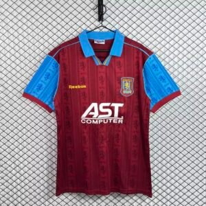 1996-1997 Aston Villa Home Retro Jersey