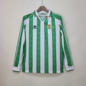 1995-1997 Real Betis Home Retro Long Sleeve Jersey