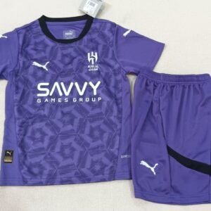 2024-2025 Al-Hilal Saudi Third Kids Jersey