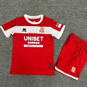 2024-2025 Middlesbrough Home Kids Jersey