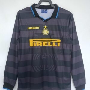 1997-1998 Inter Milan Long Sleeve Third Retro Jersey