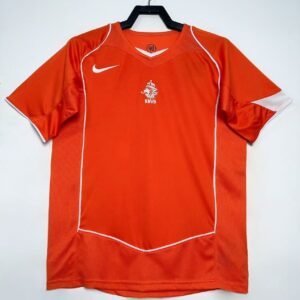 2004 Netherlands Home Retro Jersey