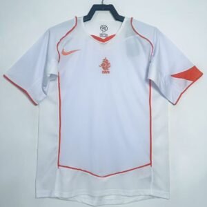 2004 Netherlands Away Retro Jersey