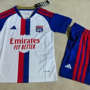 2026-2027 Olympique Lyonnais Home Kids Jersey