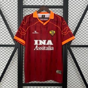 1999-2000 Roma Home Retro Jersey