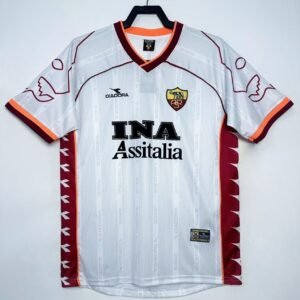 1999-2000 Roma Away Retro Jersey