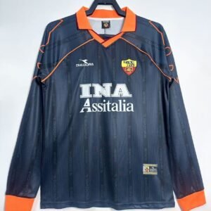 1999-2000 Roma Retro Long Sleeve Third Jersey