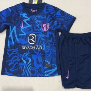 2024-2025 Atletico Madrid Third Kids Jersey