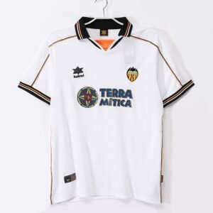 1999-2000 Valencia Home Retro Jersey