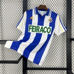 1999-2000 Deportivo de La Coruña Home Retro Jersey
