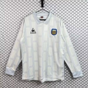 1986 Argentina Long Sleeve Goalkeeper Retro Jersey