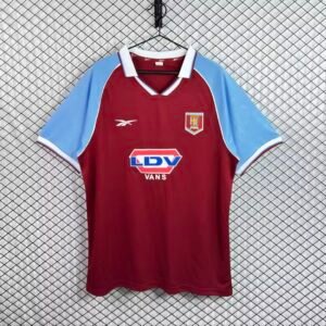 1998-1999 Aston Villa Home Retro Jersey