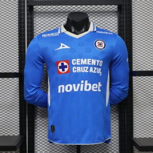 2026-2027 Cruz Azul Long Sleeve Home Player Version