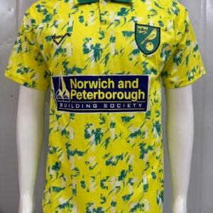 1992-1994 Norwich Home Retro Jersey