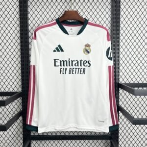 2026-2027 Real Madrid Home Long Sleeve Stadium Version