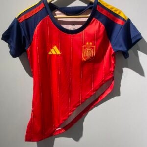2026-2027 Spain Home Women's Crop Top