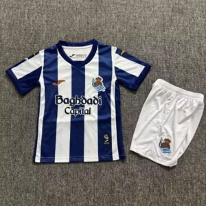 2026-2027 Real Sociedad Home Kids Jersey