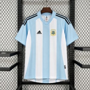 2002 Argentina Home Retro Jersey