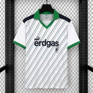 1985-1986 Borussia Monchengladbach Home Retro Jersey
