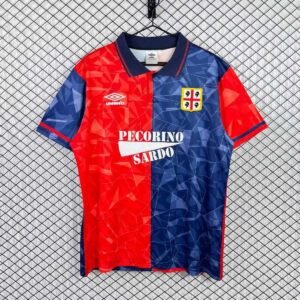 1992-1993 Cagliari Home Retro Jersey